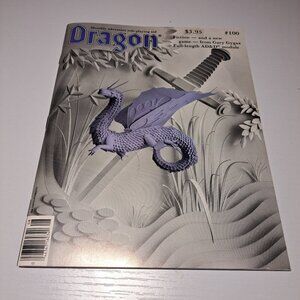 The Dragon Magazine Issue 100 August 1985 vintage D&D